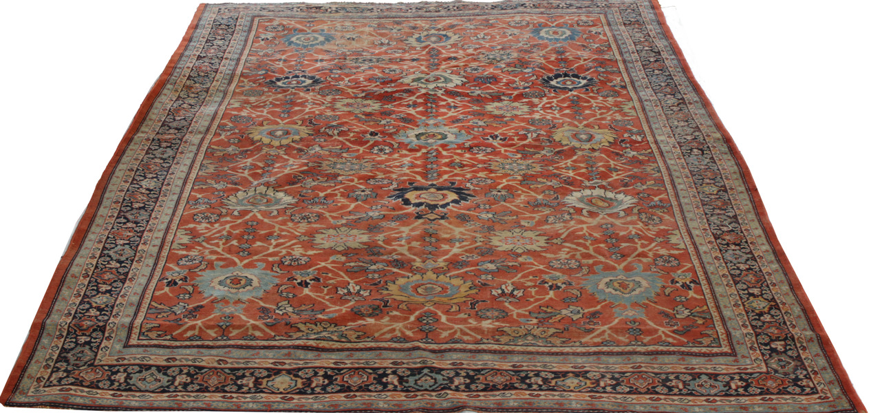 Handknuten matta, orientalisk