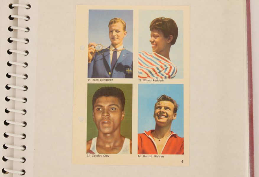 Samlarbilder, "Sportens Stjärnor", Hemmets Journal