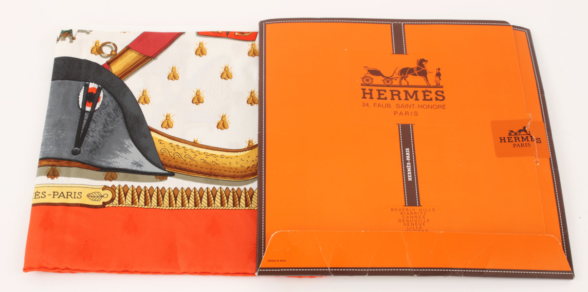 Scarf, "Napoléon", Ledoux, Hermès, Frankrike
