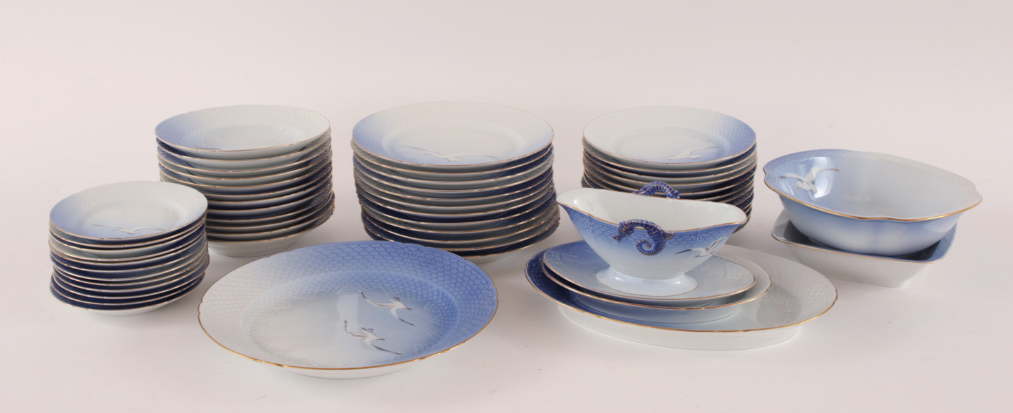 Matservis, "Måsen", Bing & Gröndahl, Danmark