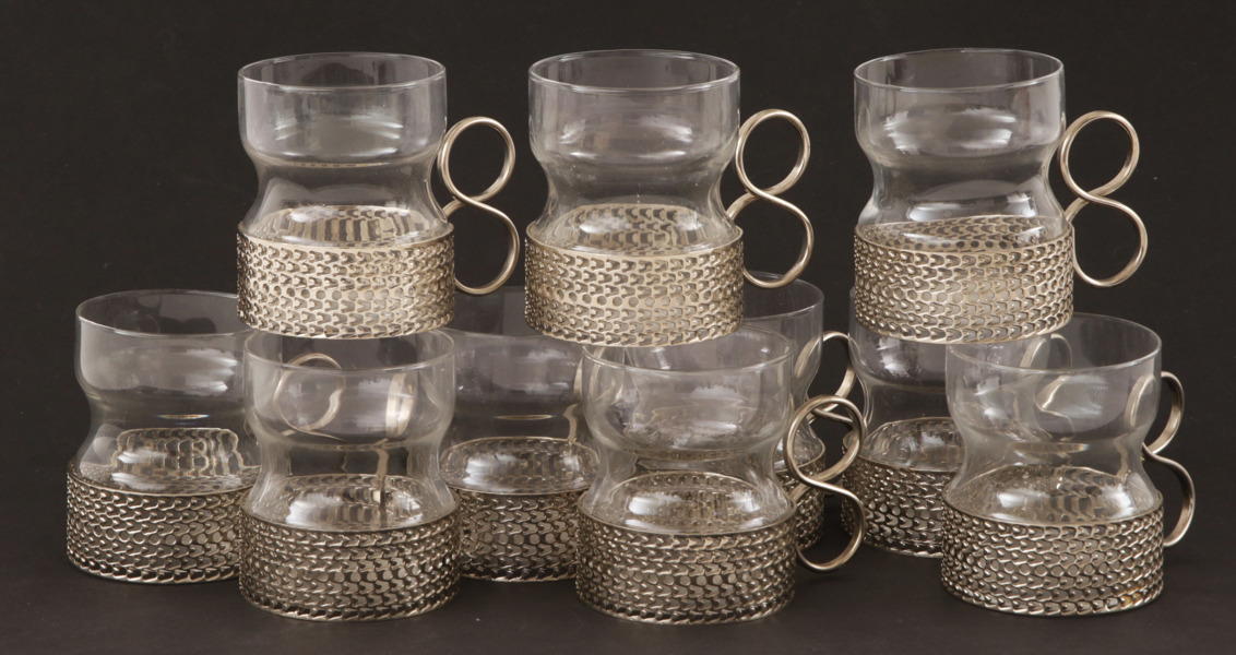 Irishcoffeeglas 10st, "Tsaikka", Iittala