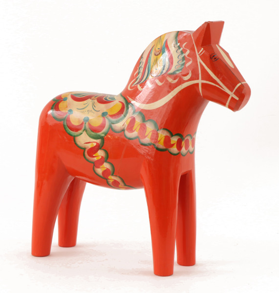 Stor dalahäst, 1900-talets andra hälft