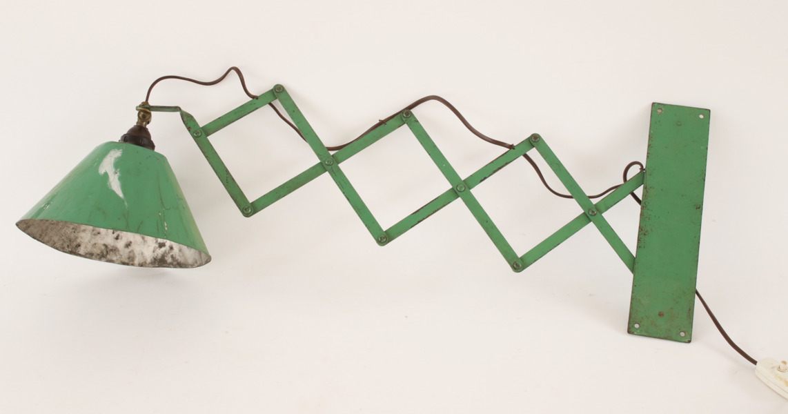 Industrilampa, 1900-talets första hälft