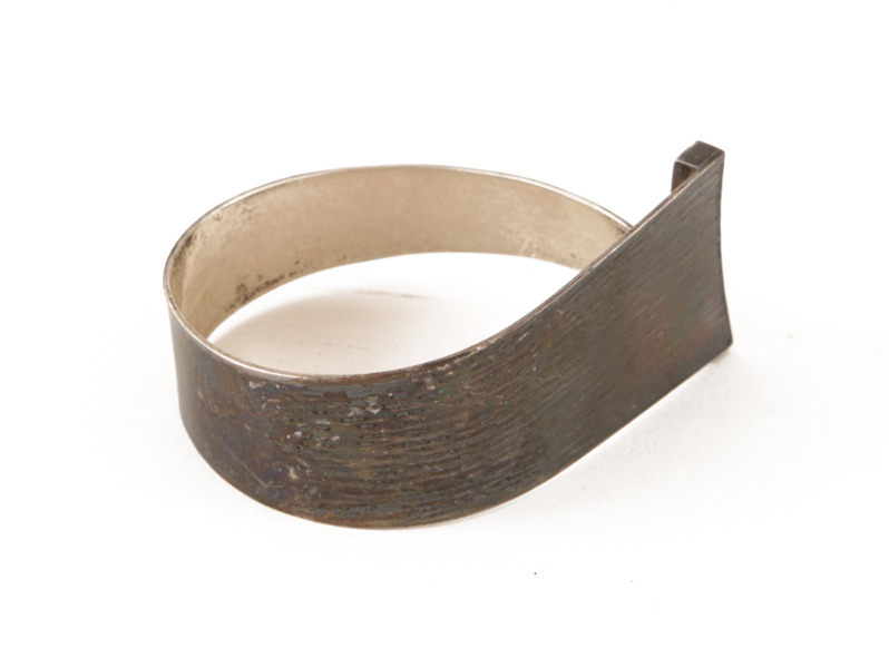 Armring i silver, Martin Öhman, Lycksele, 1969