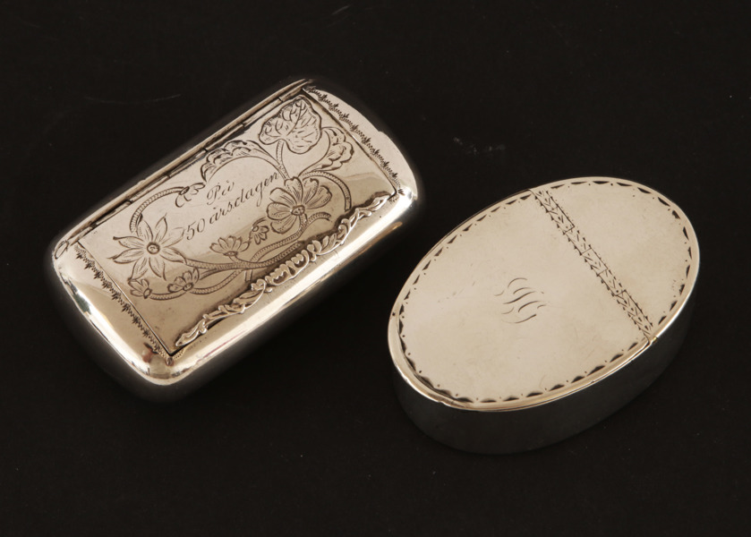 Dosor i silver 2st, 18/1900-tal