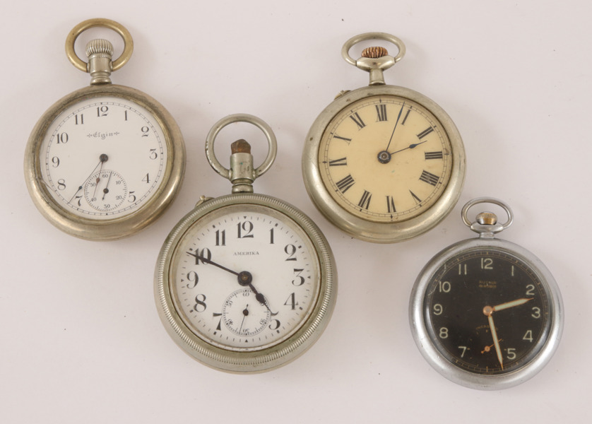 Fickur 4st, Amerika, Elgin, Rutina, m.m.