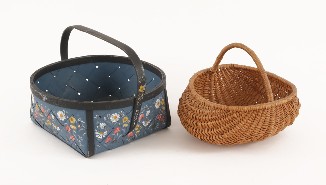 Flätade korgar 2st