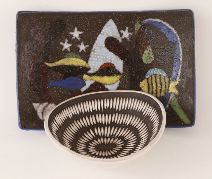 Lergods 2 delar, Ekeby