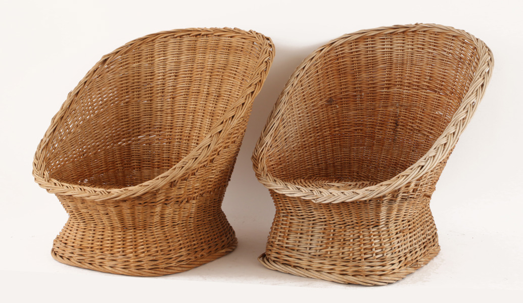 Fåtöljer ett par, 1900-talets andra hälft