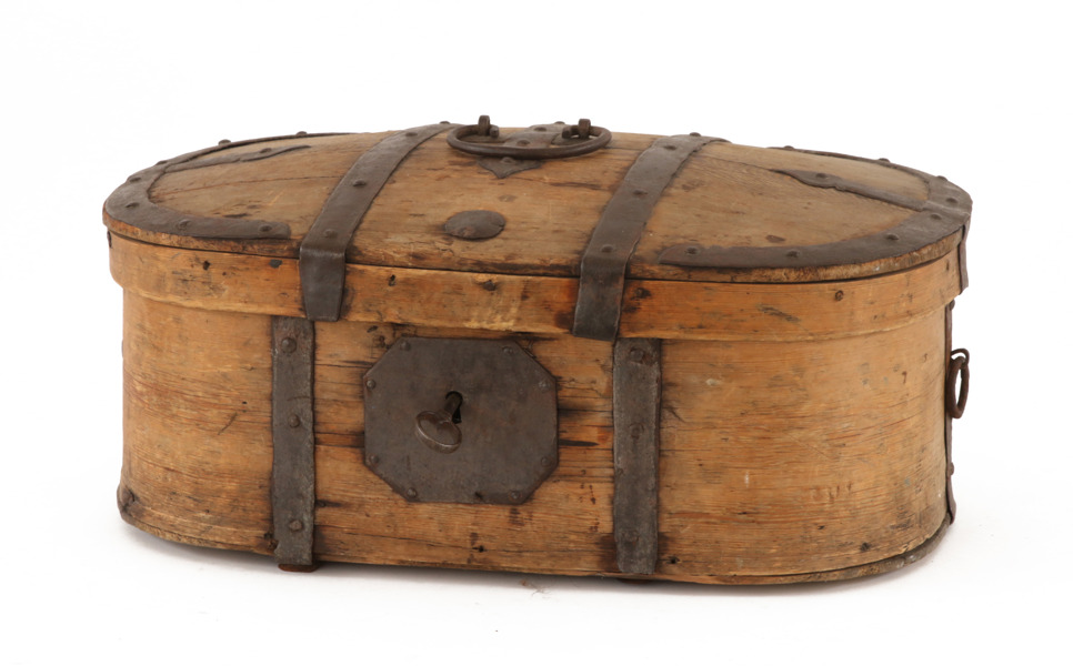 Färdskrin, allmoge, 17/1800-tal