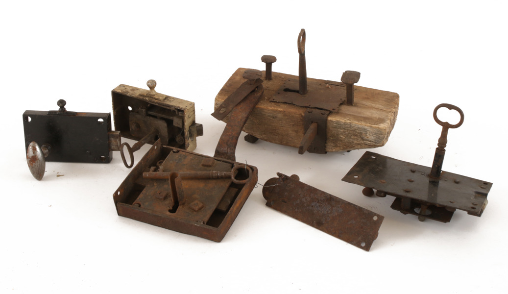 Lås 6st, 17/1800-tal