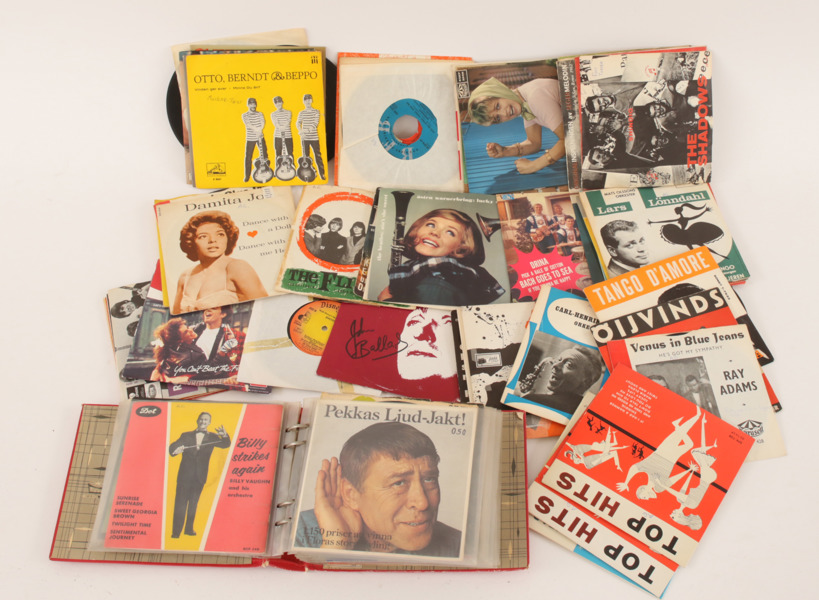 Parti EP-skivor och singlar