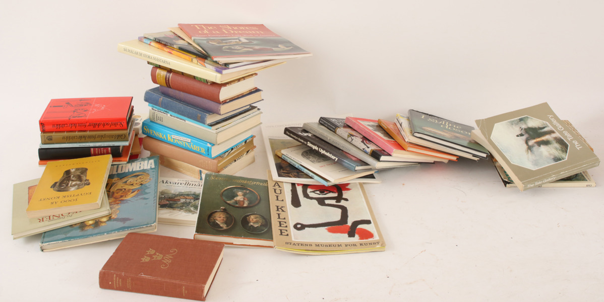 Parti konst och antikvitetsböcker
