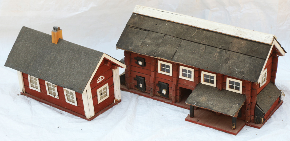 Modellstugor 2st, 1900-tal