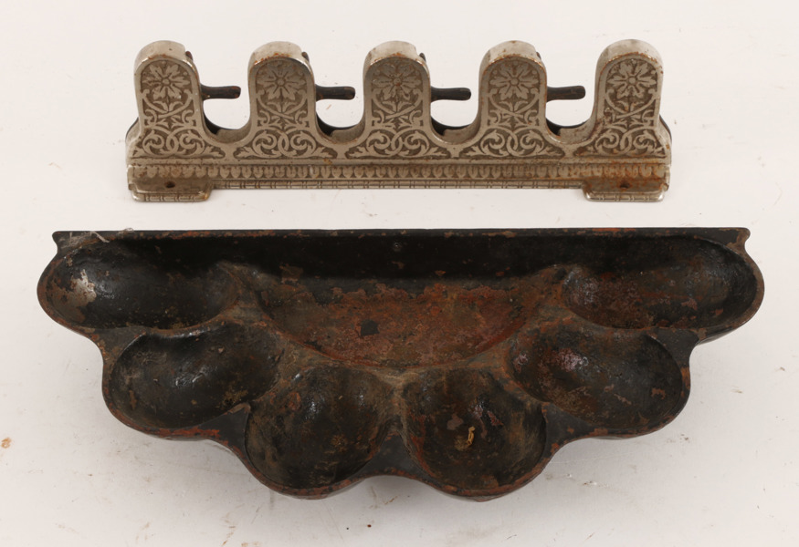 Käppställ 2 delat, Eskilstuna, tidigt 1900-tal