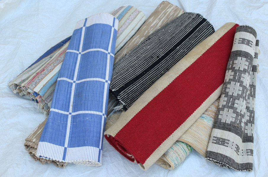 Parti rips- och trasmattor