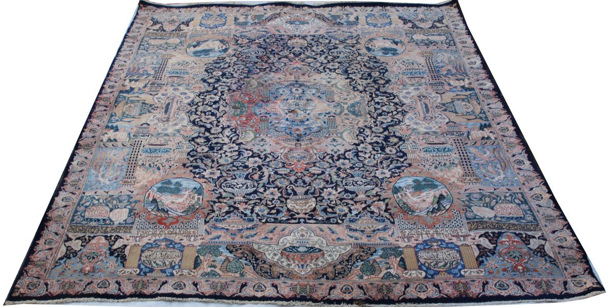 Handknuten matta, Iran