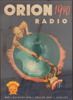 Affisch, Orion Radio, daterad 1940
