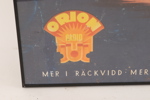 Affisch, Orion Radio, daterad 1940