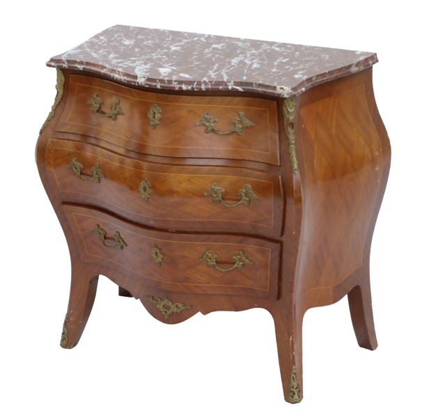 Byrå, rokokostil, 1900-tal