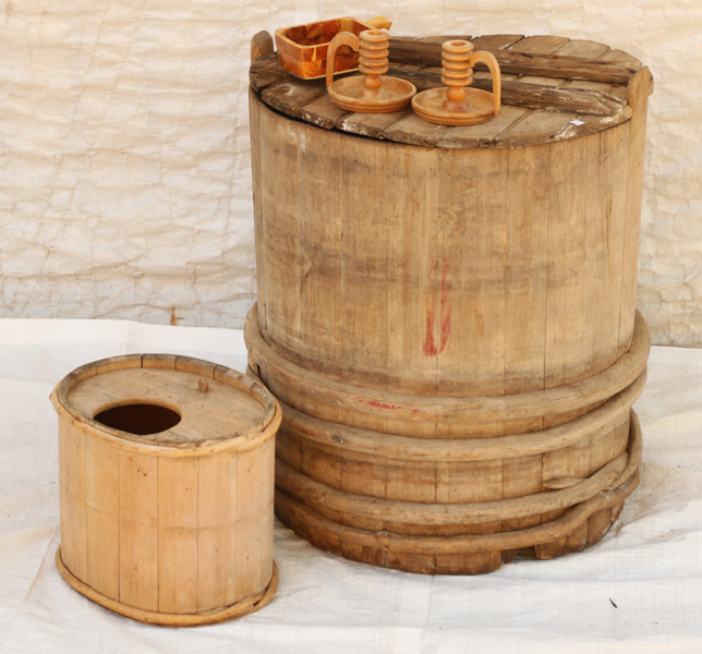 Laggade kärl 2st, m.m.