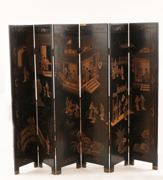 Vikskärm, Asien, 1900-talets andra hälft