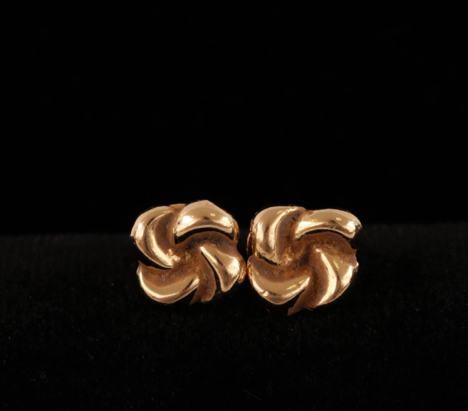 Örhängen ett par, 14k