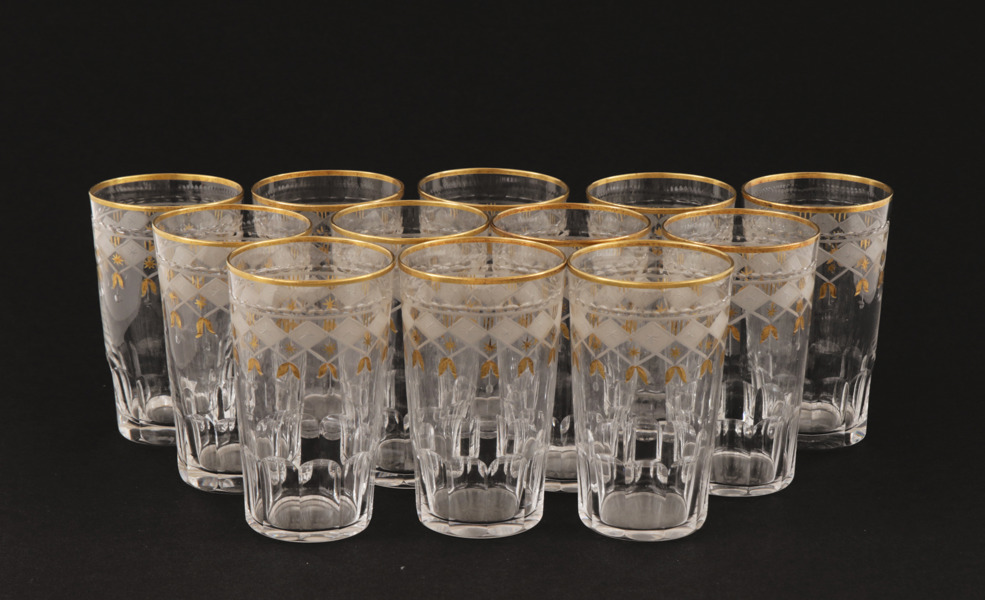 Selterglas 12st, "Odelberg Junior", Kosta