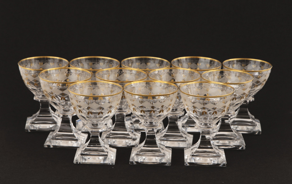 Likörglas 12st, "Odelberg Junior", Kosta