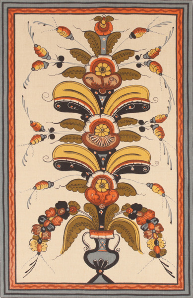 Textilt handtryck, Jobs, Leksand