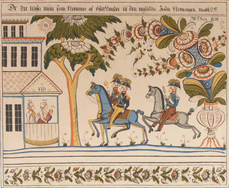 Textilt handtryck, efter Mats Persson Stadig