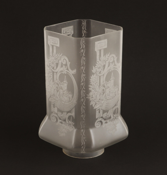 Fotogenlampskupa, omkring år 1900