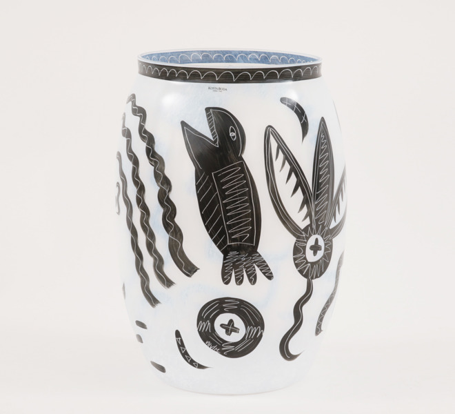 Vas, "Caramba", Ulrica Hydman Vallien för Kosta Boda