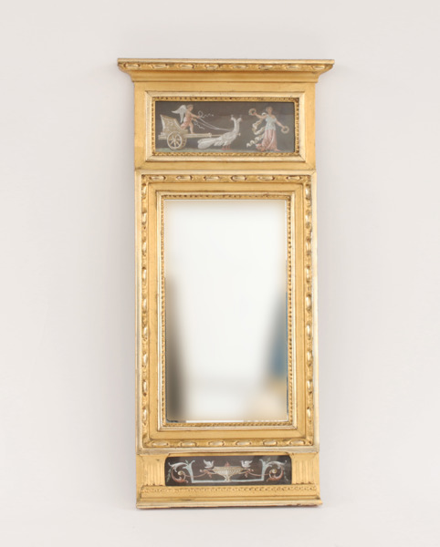 Spegel, sengustaviansk, omkring år 1800