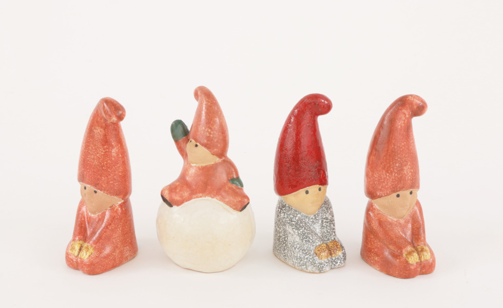 Figuriner 4st, Lisa Larson