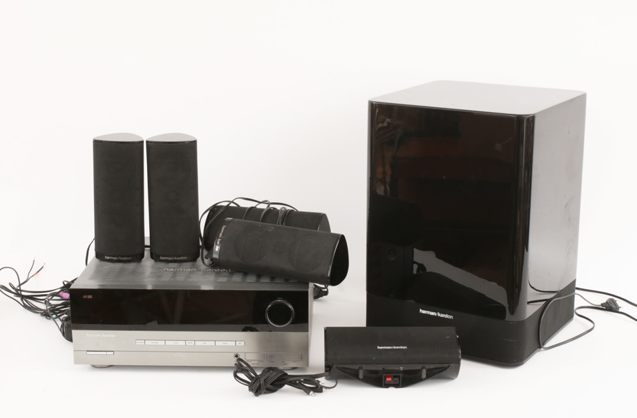 Ljudanläggning 7 delar, Harman/Kardon