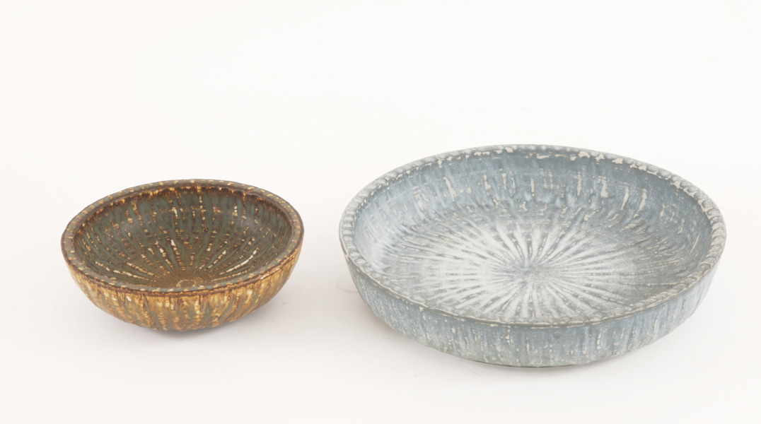 Skålar 2st, Gunnar Nylund för Rörstrand