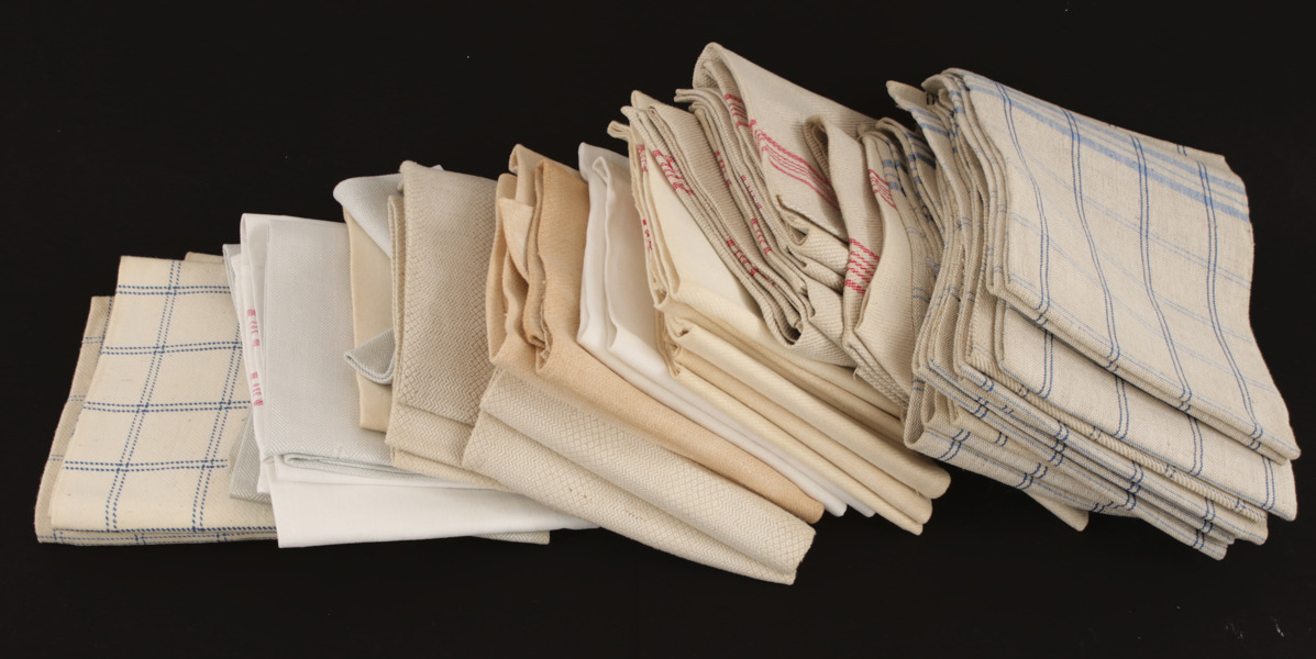 Parti handdukar i linne