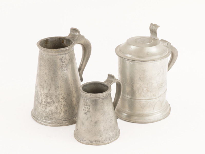 Tenn 3 delar, Sverige, 1800-tal