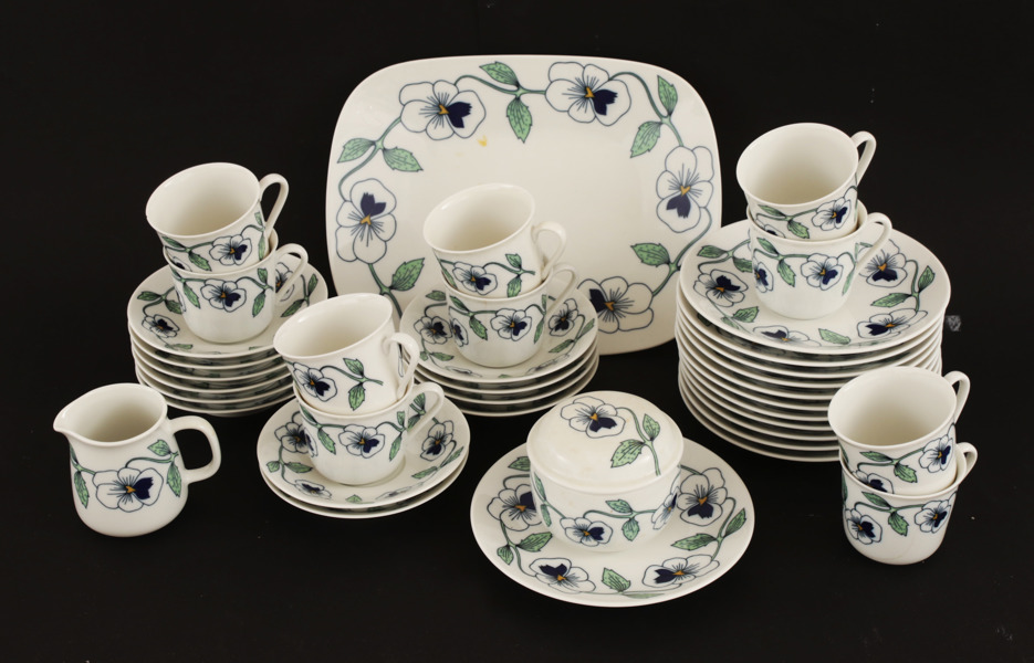 Kaffeservis, "Sylvia", Rörstrand