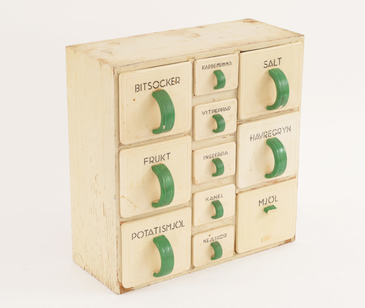 Kryddskåp, Rörstrand, 1900-talets första hälft