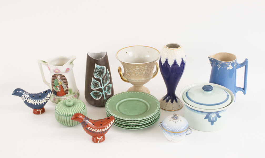 Parti keramik och porslin