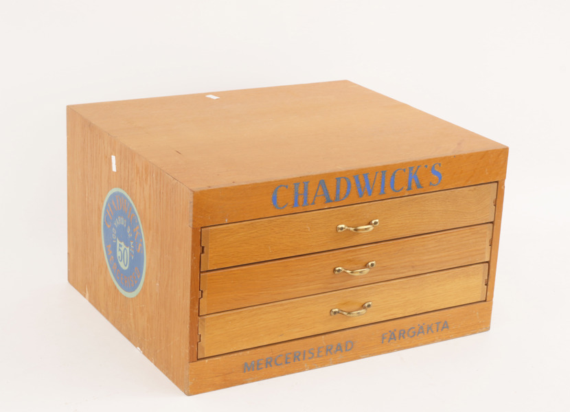 Sytrådslåda, Chadwick's, 1900-talets första hälft