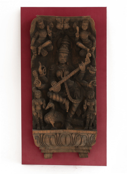 Träskuren panel, Asien