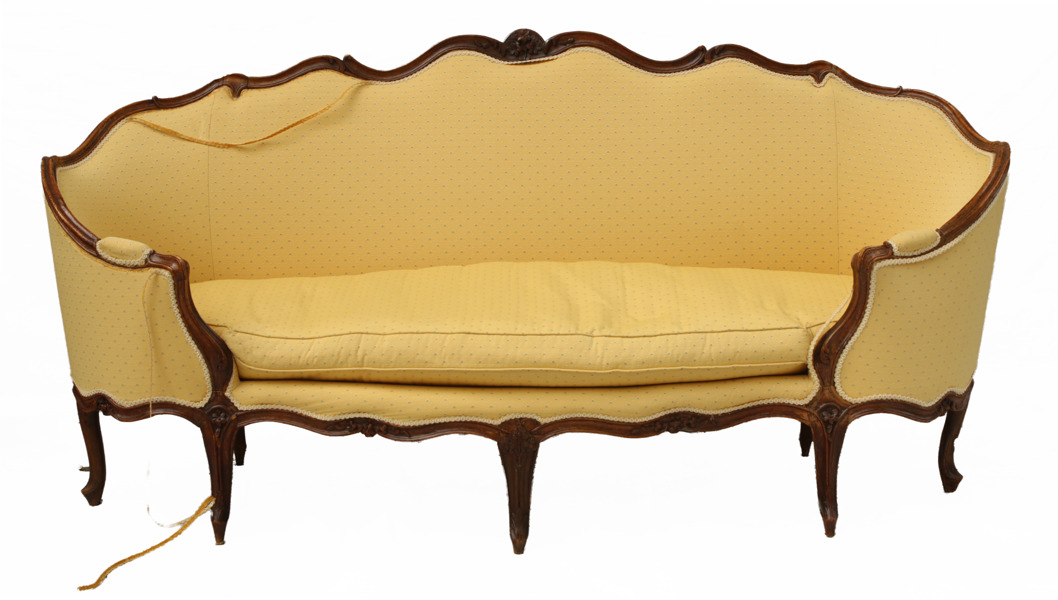 Soffa, Louis XV, 1700-tal