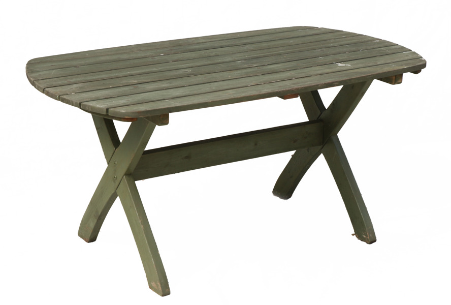 Trädgårdsbord, 1900-talets slut