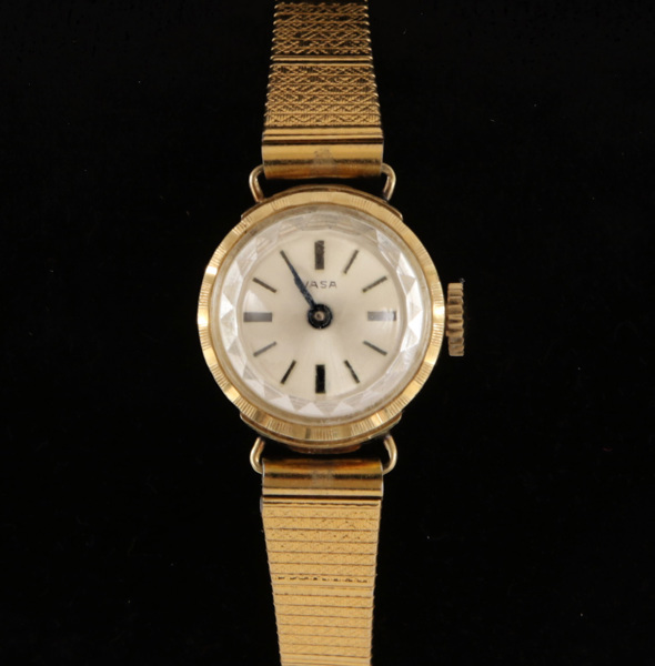 Damarmbandsur i 14k, Vasa