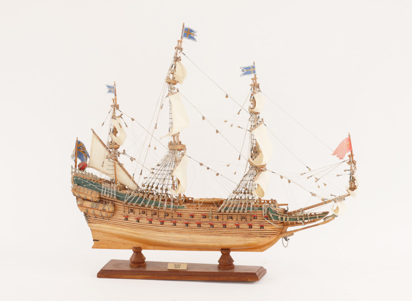 Modell av regalskeppet Wasa