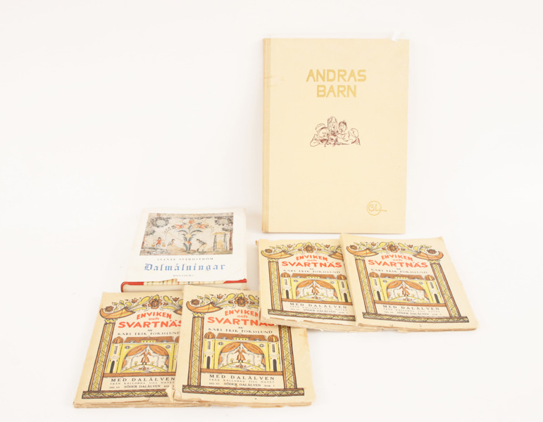 Böcker 6st, rörande Dalarna