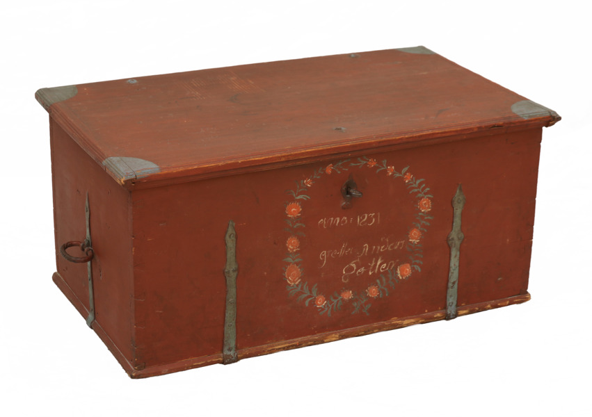 Kista, allmoge, daterad 1831